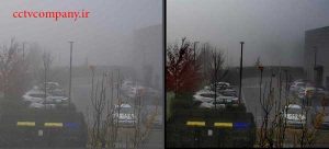 دوربین مداربسته ضد گرد و غبار و مه