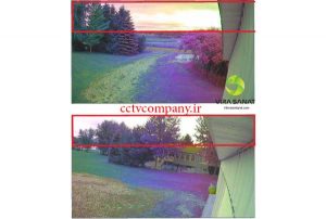 علت تغییر رنگ تصویر دوربین مداربسته